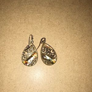 Tear drop earrings